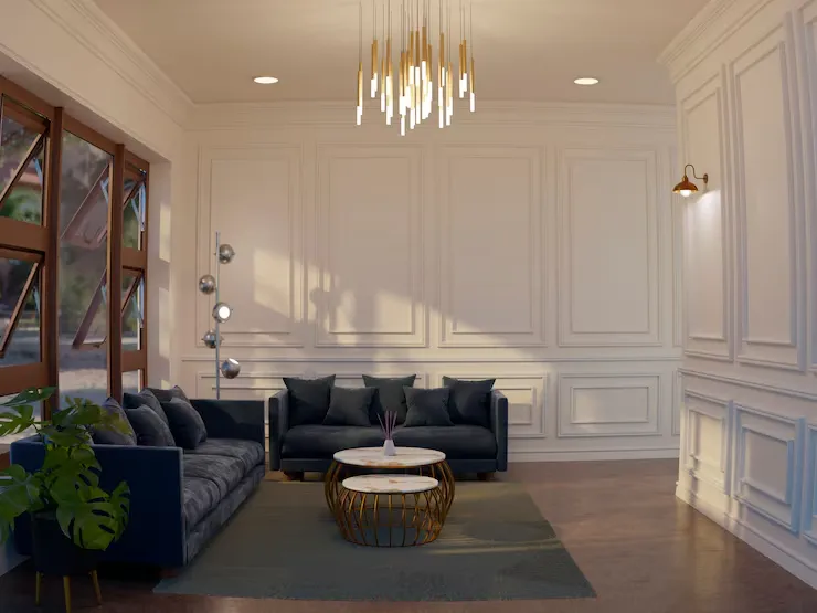 Drawing Room Design in Ravet and Punawale