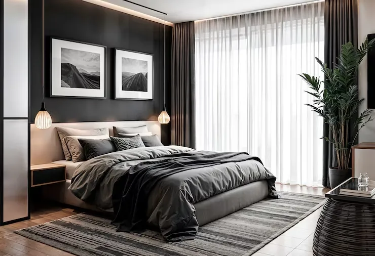 Bedroom Interior in Wakad