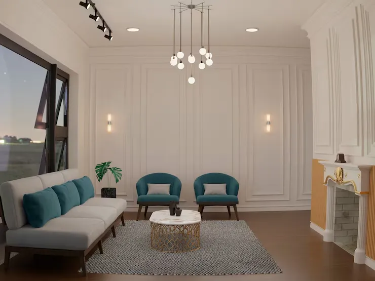 Drawing Room Design in Rahatani & Pimple Saudagar